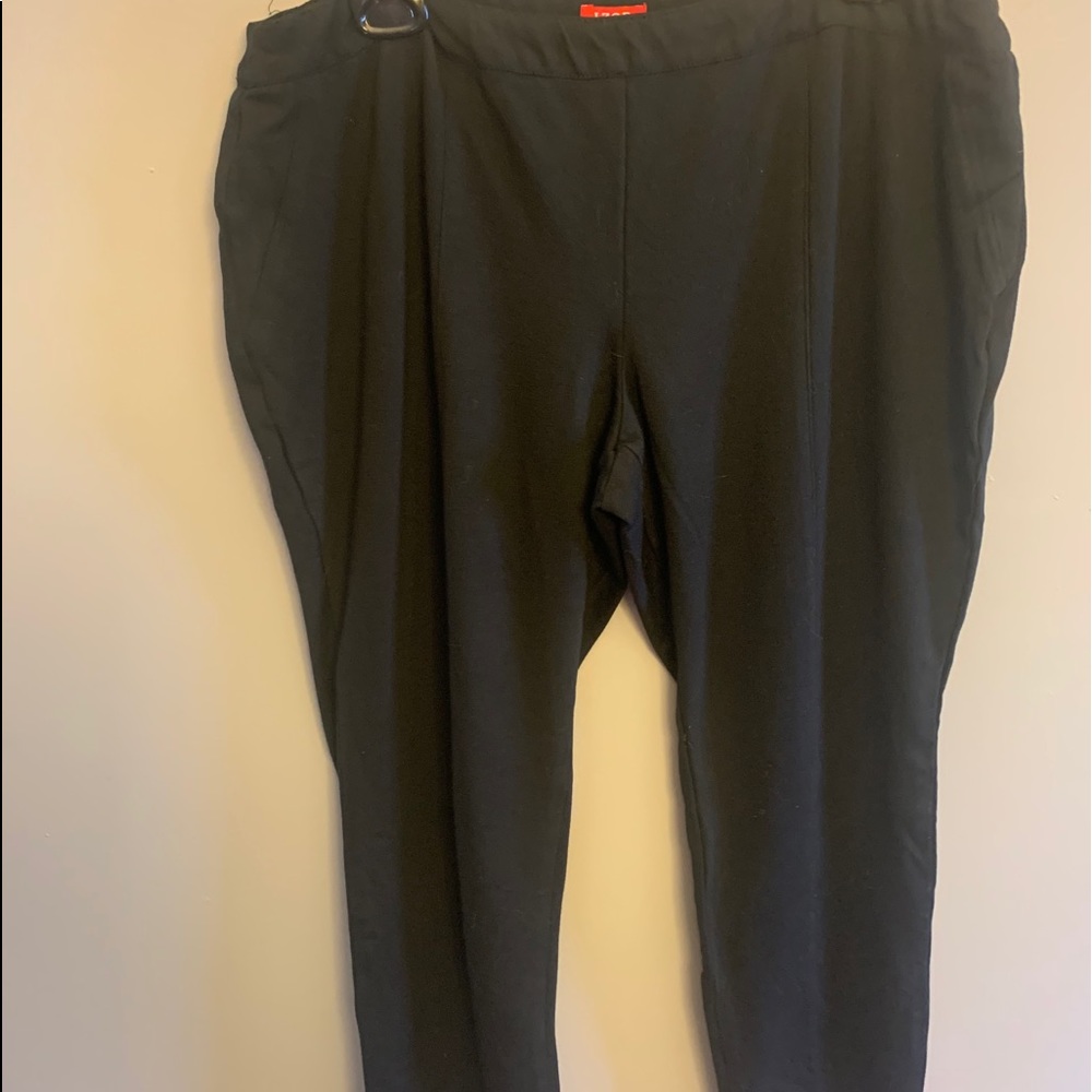 Izod Black Track Pants, XL
